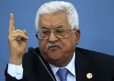 Gdyby palestyski przywódca powstrzyma porozumienie w sprawach bezpieczestwa z Izraelem, jak wielokrotnie grozi, podpisaby wasny wyrok mierci. Zdjcie przywódcy Autonomii Palestyskiej, Mahmouda Abbasa.
