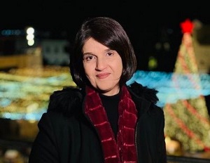 Dziennikarka Laila Odeh zawieszona przez France24 do wyjaśnienia oskarżeń o nieobiektywność i antysemityzm (zdj. Twitter/Odeh)