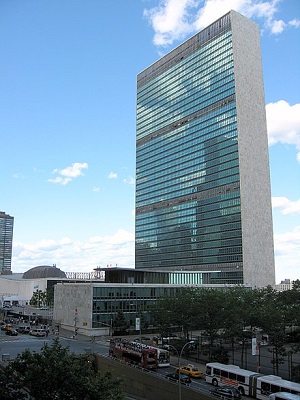 Główna kwatera ONZ, Nowy Jork. (Źródło zdjęcia: Wikipedia)
