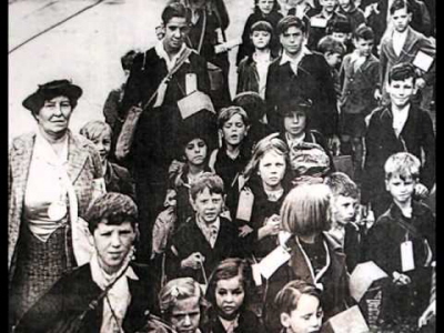 Zrzut z ekranu z filmu Kindertransport Documentary