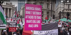 A London street allied with barbarism (Screenshot)