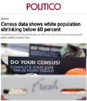 Niemal wszystkie media informowały, że biała populacja Ameryki zmniejszyła się od 2010 roku. Nie to jednak pokazują dane spisu powszechnego.