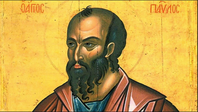 Śięty Paweł jak go sobie malarz wyobrażał.