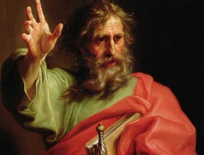 Święty Paweł - faktyczny twórca chrześcijaństwa.  