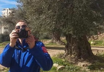 Czonek TIPH – Tymczasowa Midzynarodowa Obecno w Hebronie zagranicznych si obserwacyjnych, stycze 2019. (zdjcie: JEWISH COMMUNITY OF HEBRON)