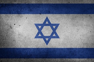 Izraelska flaga. ródo: Pixabay.