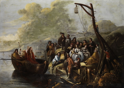 Gerbrand van den Eeckhout – Jezus naucza nad jeziorem Genezaret.