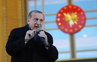 Turecki prezydent Recep Tayyip Erdoğan powiedzia niedawno: \