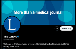 Jak reklamuje si „Lancet” w X, „Lancet” jest wicej ni tylko pismem medycznym. Trudno si z tym nie zgodzi.