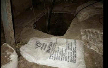 Tunel odkryty przez Izraelsk Armi Obronn w Gazie, 23 lipca.Zdjcie: IDF SPOKESMAN'S OFFICE
