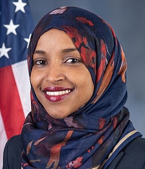 Kongresmanka Ilhan Omar była wcześniej oskarżana o antysemityzm. (Źródło zdjęcia: Wikipedia)
