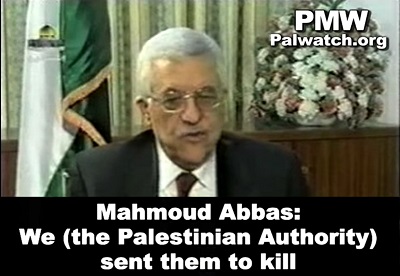 Wywiad udzielony telewizji Autonomii Palestyskiej 14 lutego 2005 roku. (Zdjcie: Palestinian Media Watch)