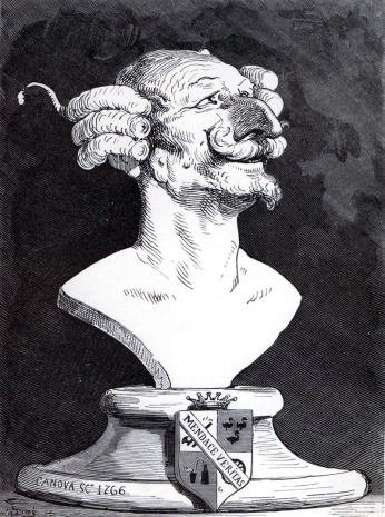 Gustave Doré, ilustracja przedstawiajca tytuowego barona; domena publiczna, za Wikipedi