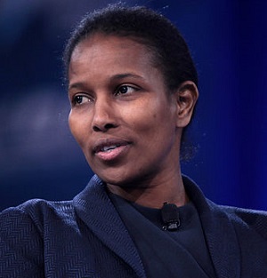 <span>„Mam kolegów, profesorów, którzy panicznie boj si publikowa artykuy, wygasza wykady, dzieli si swoimi pogldami, z obawy przed zwolnieniem z pracy, anulowaniem, zawstydzeniem. To jest naprawd przeraajce. Wielu z nich po prostu mówi prawd”. — Ayaan Hirsi Ali. (Zdjcie: Ayaan Hirsi_Ali - Wikipedia)</span>