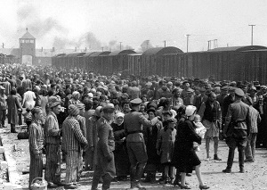 Selekcja w obozie Auschwitz-Birkenau.