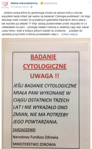 Zaczo si od oburzonego wpisu na fejsbuku.