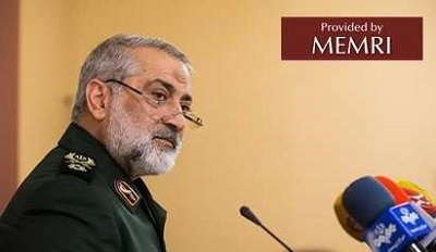 Rzecznik irańskich sił zbrojnych, Abofazl Szekarchi. Source: ISNA, Iran, 28 listopada 2021.