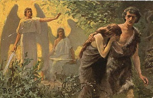 Adam und Eva aus dem Paradiese vertrieben, autor: Buch Mose, MUSEUM TOMATORUM