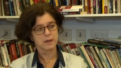 Penny Green, brytyjska prawniczka proponujca bombardowanie Izraela.