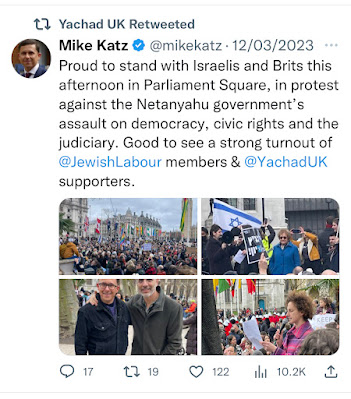 <span>Ambasada Izraela jest zdecydowanie misj dyplomatyczn w Londynie, przeciwko której jest najwicej demonstracji. Zazwyczaj takie protesty organizuj Palestine Solidarity Campaign i Friends of Al-Aqsa…</span>