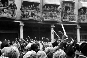 Farhud, Bagdad 1941. Zdjcie: Yad Yitzhak Ben Zvi Archive.