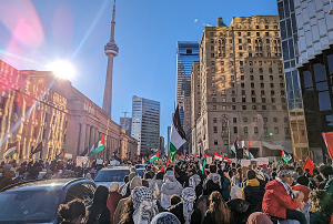Wielbiciele Hamasu w Toronto (Kanada), 28 padziernika 2023 r. (ródo zdjcia: Wikipedia)  