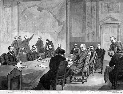 Moe by potrzebna nowa Konferencja Berliska, eby uspokoi sytuacj i zbudowa nowy, oparty o reguy, porzdek wiata. W czasie jednak, kiedy nawet kolejny szczyt G-7 moe si nie odby, kto podejmie t inicjatyw? Na zdjciu: ilustracja Konferencji Berliskiej z lat 1884-1885, która pojawia si w „Allgemeine Illustrierte Zeitung”. (ródo ilustracji: Adalbert von Rößler/Wikimedia Commons)