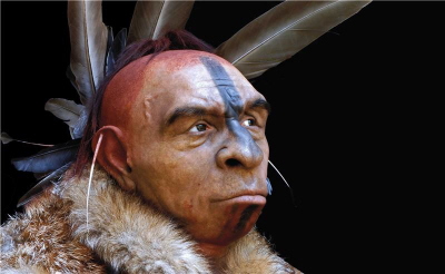 Nowoczesne rekonstrukcje neandertalczyków wygldaj mniej jak karykatury, a bardziej jak ta rekonstrukcja neandertalczyka: Fabio Fogliazza/Human Evolution Museum (MEH)-Junta de Castilla y León (Hiszpania)