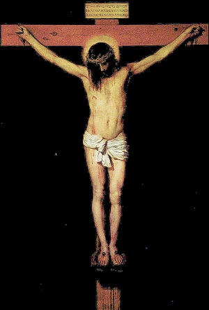 Ukrzyżowanie Chrystusa, Diego Velázquez (1632). Źródło zdjęcia: Wikipedia.