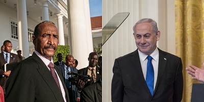 Stojący na czele sudańskiej Rady Niepodległości Abdel Fattah al-Burhan spotkał się z Benjaminem Netanjahu już w lutym 2020r.