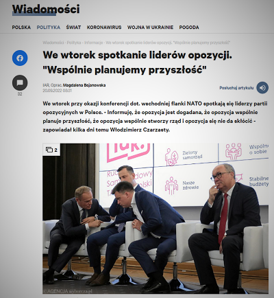 Zrzut z ekranu wiadoości.gazeta.pl